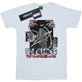 Abbigliamento Donna T-shirts a maniche lunghe Marvel Blade The Vampire Hunter Bianco