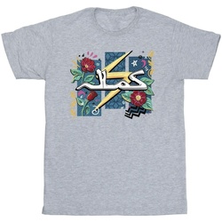 Abbigliamento Uomo T-shirts a maniche lunghe Marvel Ms  Flower Lightning Grigio