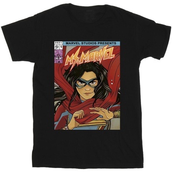 Abbigliamento Uomo T-shirts a maniche lunghe Marvel Ms  Comic Poster Nero