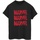 Abbigliamento Donna T-shirts a maniche lunghe Marvel Red Spray Logos Nero