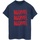 Abbigliamento Donna T-shirts a maniche lunghe Marvel Red Spray Logos Blu