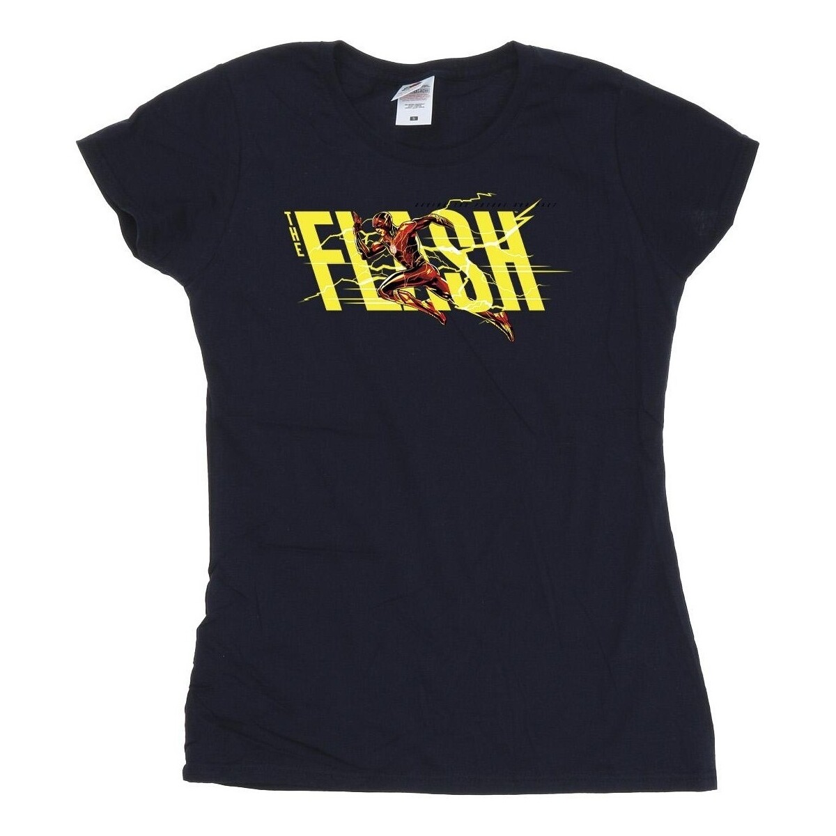 Abbigliamento Donna T-shirts a maniche lunghe Dc Comics The Flash Lightning Dash Blu