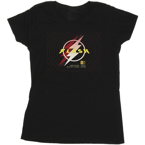 Abbigliamento Donna T-shirts a maniche lunghe Dc Comics BI50919 Nero