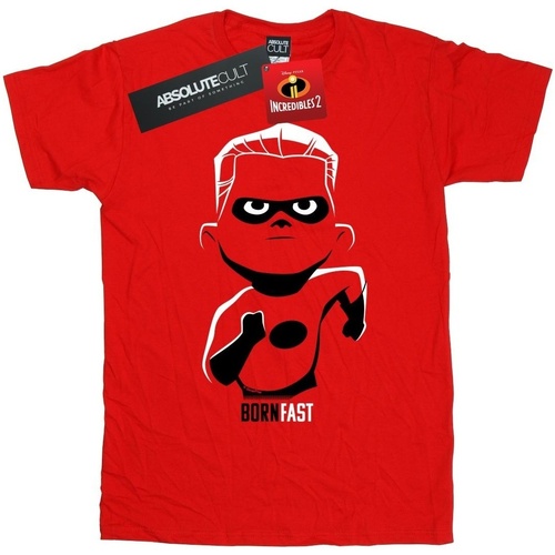 Abbigliamento Bambina T-shirts a maniche lunghe Disney Incredibles 2 Incredible Son Rosso