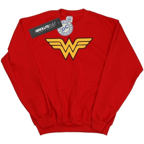 Abbigliamento Uomo Felpe Dc Comics Wonder Woman Logo Rosso