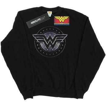 Abbigliamento Uomo Felpe Dc Comics Wonder Woman Star Shield Nero
