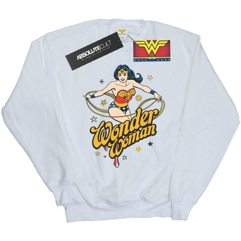 Abbigliamento Uomo Felpe Dc Comics Wonder Woman Stars Bianco