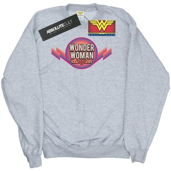 Abbigliamento Uomo Felpe Dc Comics Wonder Woman Rainbow Logo Grigio