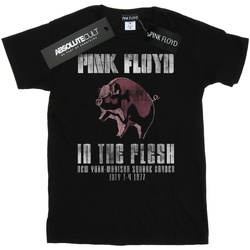 Abbigliamento Bambina T-shirts a maniche lunghe Pink Floyd In The Flesh Nero