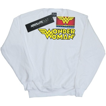 Abbigliamento Uomo Felpe Dc Comics Wonder Woman Winged Logo Bianco