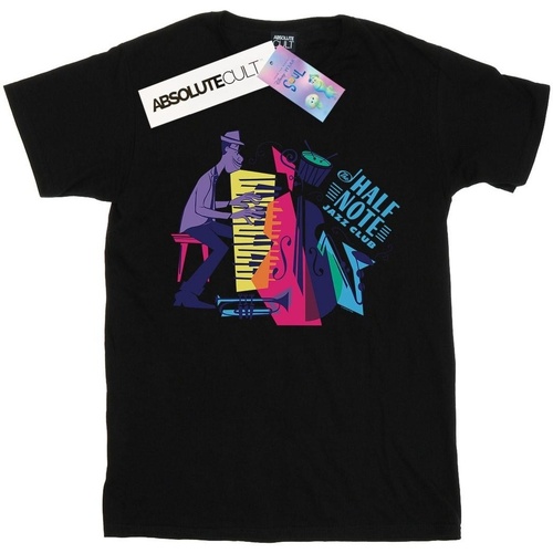 Abbigliamento Bambino T-shirt maniche corte Disney Soul Joe Gardner Jazz Club Nero