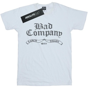 Abbigliamento Bambina T-shirts a maniche lunghe Bad Company Earl's Court 1977 Bianco