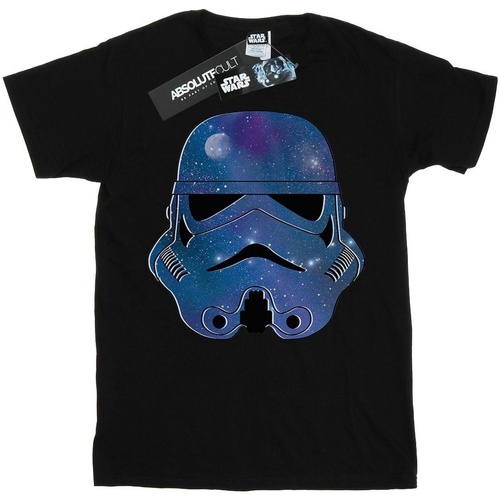 Abbigliamento Bambino T-shirt maniche corte Disney Stormtrooper Space Nero
