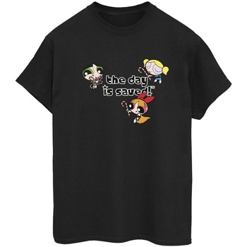 Image of T-shirts a maniche lunghe The Powerpuff Girls Girls The Day Is Saved
