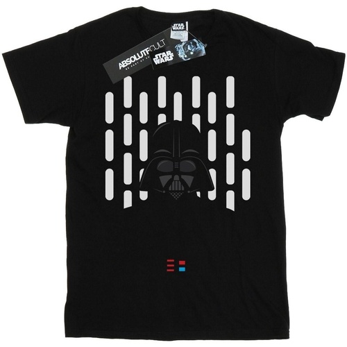 Abbigliamento Bambino T-shirt maniche corte Disney Vader Imperial Pose Nero