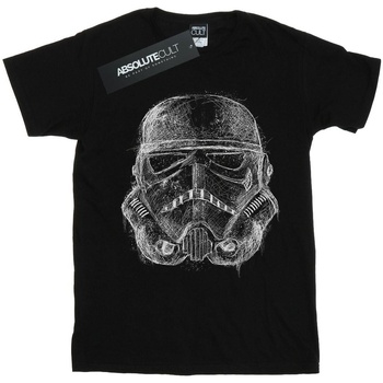 Image of T-shirt Disney Stormtrooper Scribble Helmet