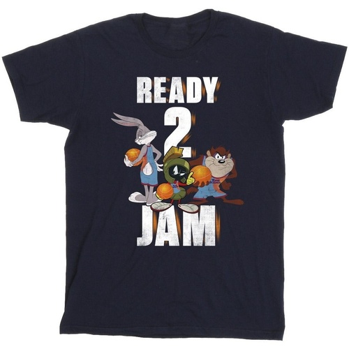 Abbigliamento Bambina T-shirts a maniche lunghe Space Jam: A New Legacy Ready 2 Jam Blu