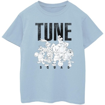 Abbigliamento Bambina T-shirts a maniche lunghe Space Jam: A New Legacy Tune Squad Group Blu