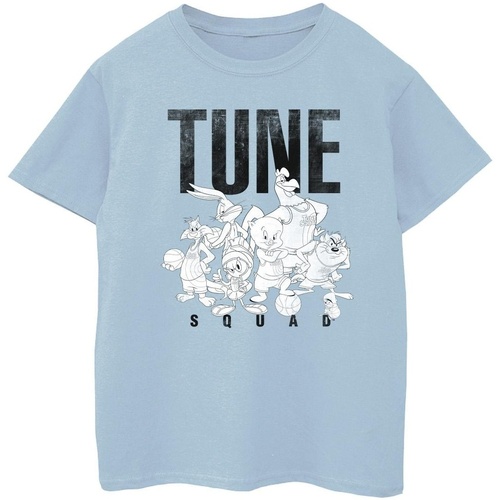 Abbigliamento Bambina T-shirts a maniche lunghe Space Jam: A New Legacy Tune Squad Group Blu