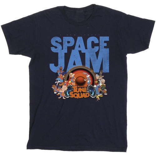 Abbigliamento Bambina T-shirts a maniche lunghe Space Jam: A New Legacy Tune Squad Blu