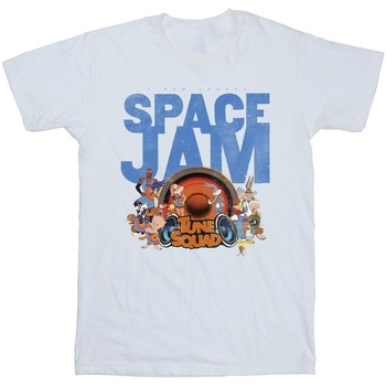 Abbigliamento Bambina T-shirts a maniche lunghe Space Jam: A New Legacy Tune Squad Bianco