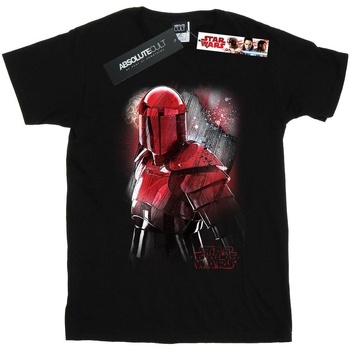 Abbigliamento Bambino T-shirt maniche corte Disney The Last Jedi Praetorian Guard Brushed Nero