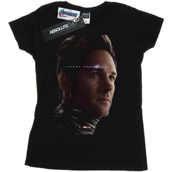 Abbigliamento Donna T-shirts a maniche lunghe Marvel Avengers Endgame Avenge The Fallen Ant-Man Nero