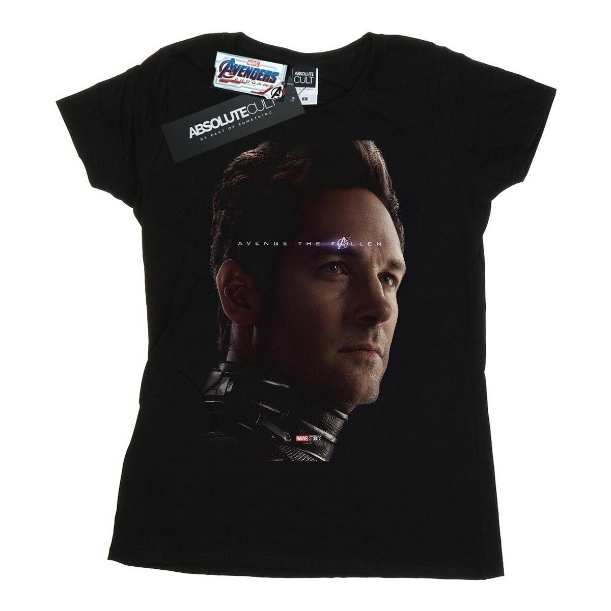Abbigliamento Donna T-shirts a maniche lunghe Marvel Avengers Endgame Avenge The Fallen Ant-Man Nero