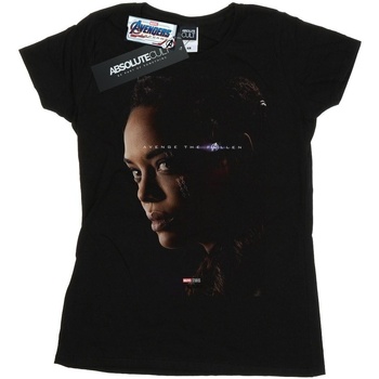 Abbigliamento Donna T-shirts a maniche lunghe Marvel BI51269 Nero