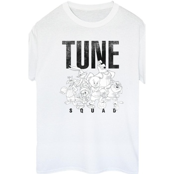 Abbigliamento Donna T-shirts a maniche lunghe Space Jam: A New Legacy Tune Squad Group Bianco