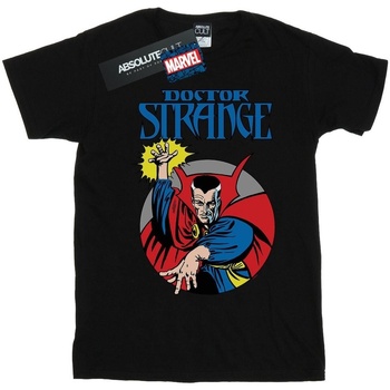 Abbigliamento Uomo T-shirts a maniche lunghe Marvel Doctor Strange Circle Nero
