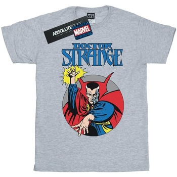 Abbigliamento Uomo T-shirts a maniche lunghe Marvel Doctor Strange Circle Grigio