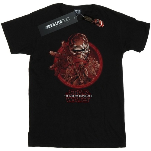 Abbigliamento Bambina T-shirts a maniche lunghe Star Wars: The Rise Of Skywalker Knights Of Ren Nero