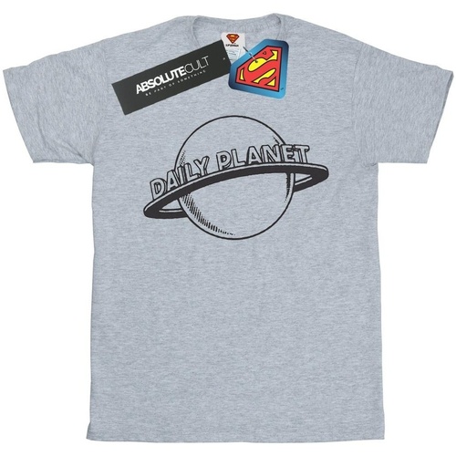 Abbigliamento Donna T-shirts a maniche lunghe Dc Comics Superman Daily Planet Grigio