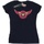 Abbigliamento Donna T-shirts a maniche lunghe Marvel Captain  Wings Patch Blu