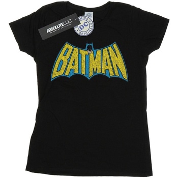 Image of T-shirts a maniche lunghe Dc Comics Batman Crackle Logo