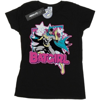Abbigliamento Donna T-shirts a maniche lunghe Dc Comics Batgirl Leap Nero