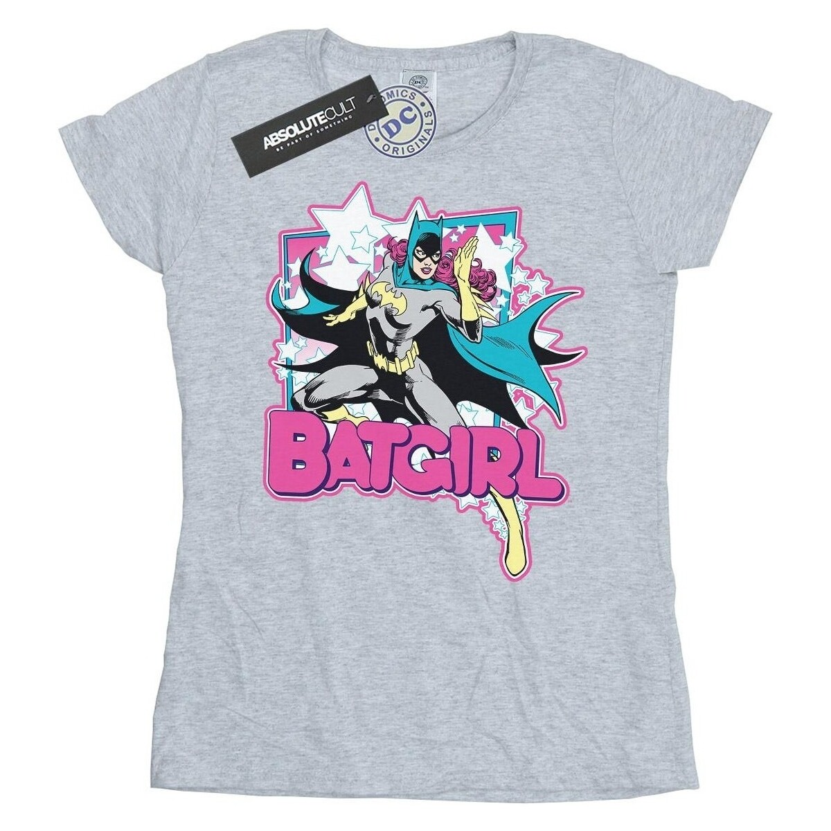 Abbigliamento Donna T-shirts a maniche lunghe Dc Comics Batgirl Leap Grigio
