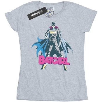 Abbigliamento Donna T-shirts a maniche lunghe Dc Comics Batgirl Pose Grigio