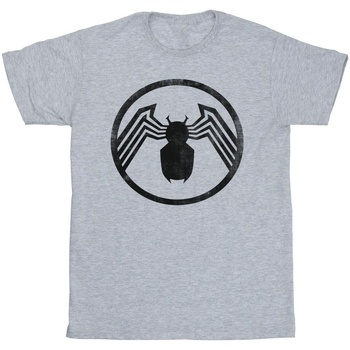 Abbigliamento Uomo T-shirts a maniche lunghe Marvel Venom Logo Emblem Grigio