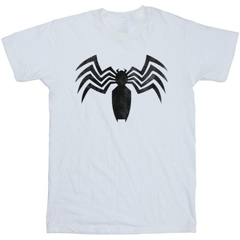 Marvel Venom Spider Logo Emblem Bianco