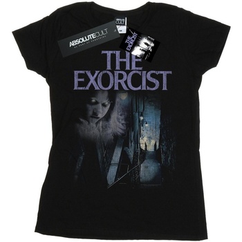 Abbigliamento Donna T-shirts a maniche lunghe The Exorcist Distressed Steps Nero