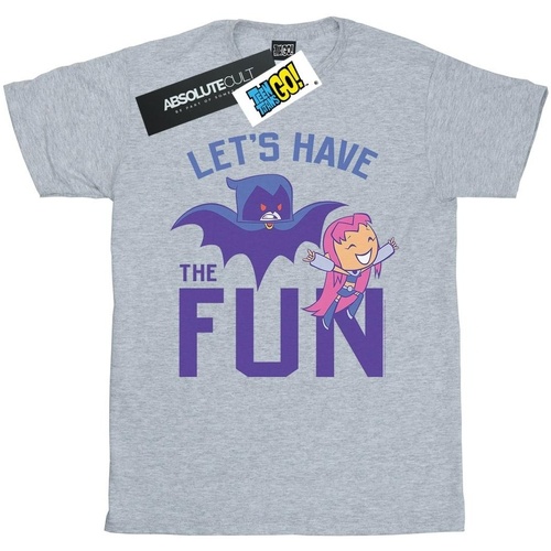 Abbigliamento Bambino T-shirt maniche corte Dc Comics Teen Titans Go Let's Have The Fun Grigio
