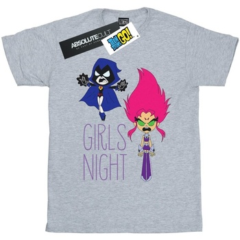Abbigliamento Bambino T-shirt maniche corte Dc Comics Teen Titans Go Girls Night Grigio
