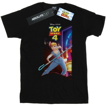 Abbigliamento Bambino T-shirt maniche corte Disney Toy Story 4 Bo Peep And Giggle McDimples Poster Nero