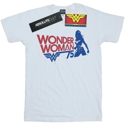 Abbigliamento Bambino T-shirt maniche corte Dc Comics Wonder Woman Seventy Five Bianco