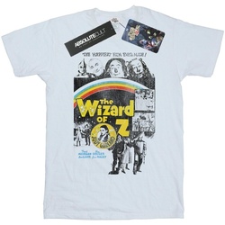 Abbigliamento Bambino T-shirt maniche corte The Wizard Of Oz Distressed Movie Poster Bianco