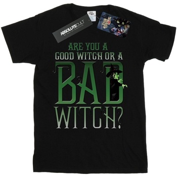 Abbigliamento Bambino T-shirt & Polo The Wizard Of Oz Good Witch Bad Witch Nero