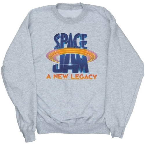Abbigliamento Uomo Felpe Space Jam: A New Legacy Movie Logo Grigio