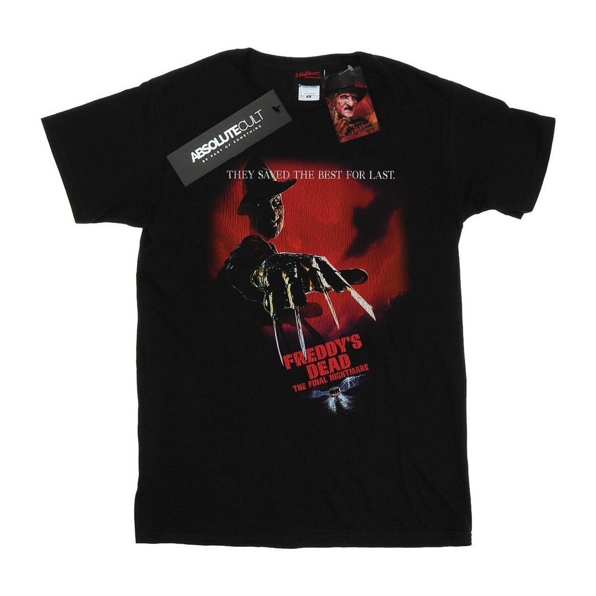 Abbigliamento Uomo T-shirts a maniche lunghe A Nightmare On Elm Street Freddy's Dead Nero
